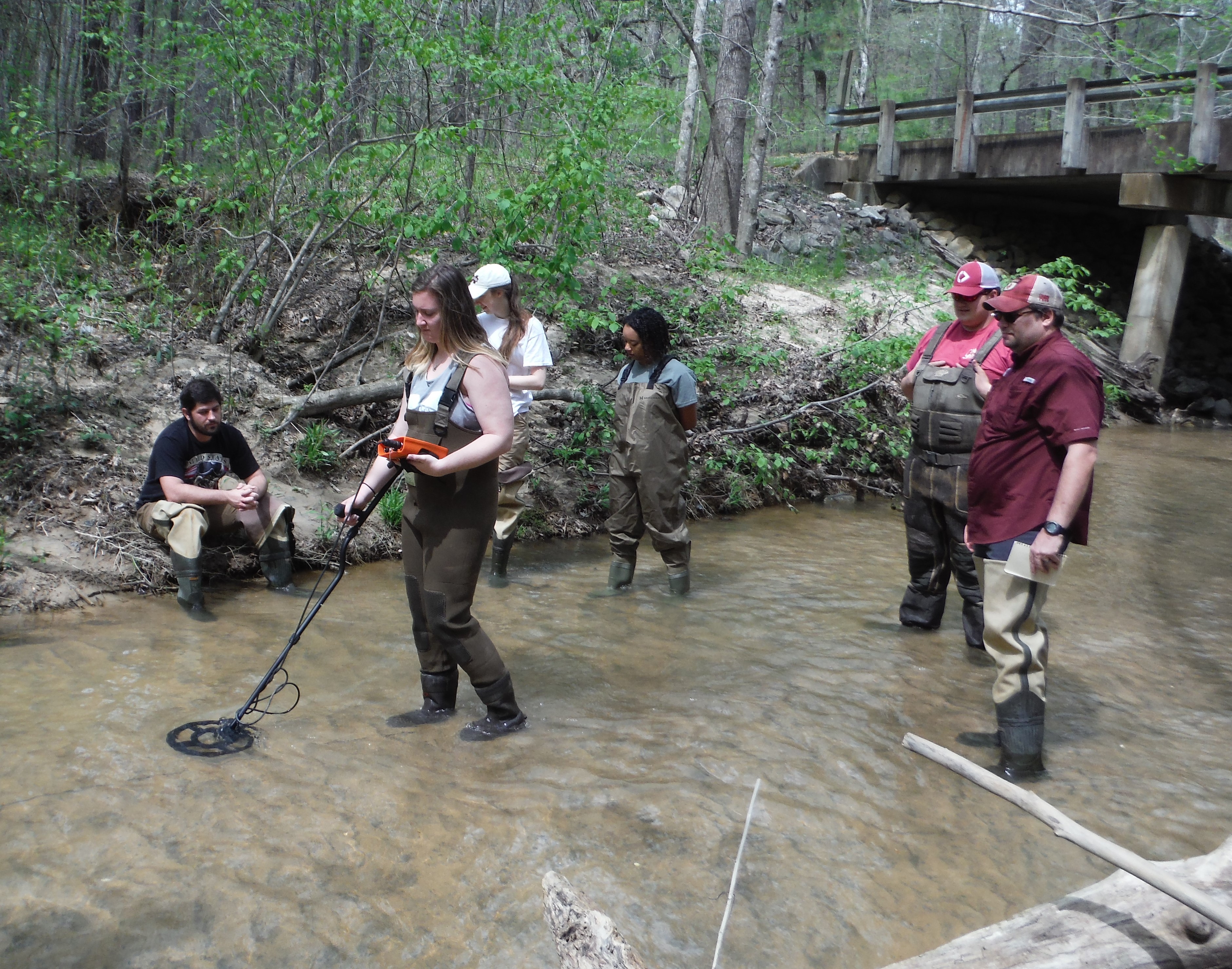Lamprey detection efforts